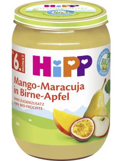 Hipp Mango-Maracuja in Birne-Apfel