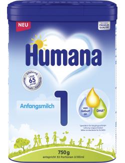 Humana Anfangsmilch 1 von Geburt an