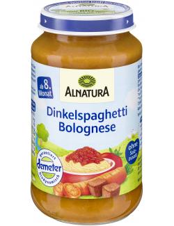 Alnatura Dinkelspaghetti Bolognese