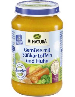Alnatura Gemüse mit Süßkartoffeln und Huhn