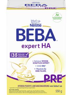 Nestlé Beba Anfangsmilch Expert HA Pre von Geburt an