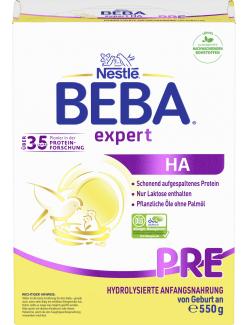 BEBA expert Ha Pre Hydrolysierte Anfangsnahrung von Geburt an
