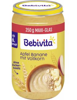 Bebivita Frucht & Getreide Apfel-Banane mit Vollkorn