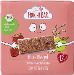 FruchtBar Bio-Riegel Erdbeere-Apfel-Hafer