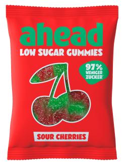 ahead Low Sugar Gummies Sour Cherries