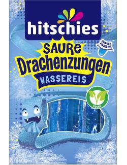 Hitschies Saure Drachenzungen Wassereis blau