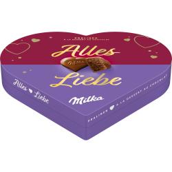 Milka Pralinen Geschenkherz Alles Liebe