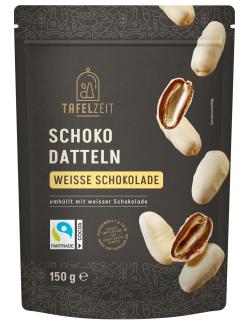 Tafelzeit Schoko Datteln Weiße Schokolade