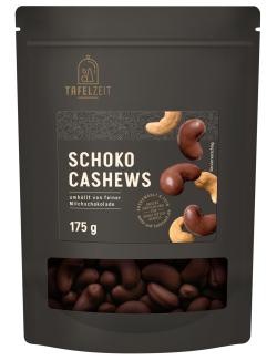 Tafelzeit Cashewkerne in Milchschokolade
