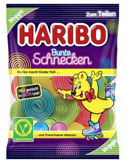 Haribo Bunte Schnecken Neon