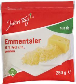 Jeden Tag Emmentaler gerieben