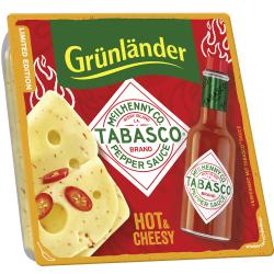 Grünländer Schnittkäse Tabasco Hot & Cheesy