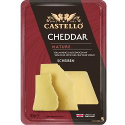 Castello Charakterstarker Cheddar, Scheibenkäse