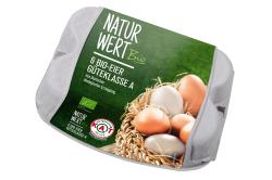 NaturWert Bio Eier Güteklasse A Größe L/M