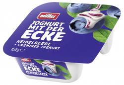 Müller Joghurt mit der Ecke Heidelbeere & cremiger Joghurt