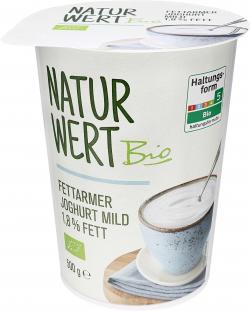 NaturWert Bio Fettarmer Joghurt mild 1,8% Fett
