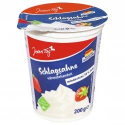 Jeden Tag Frische Schlagsahne 30%