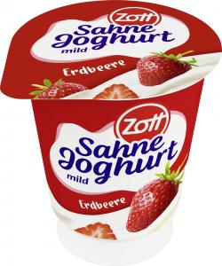 Zott Sahnejoghurt mild Erdbeere