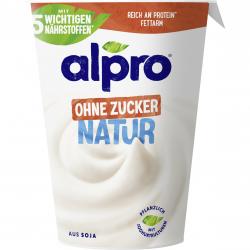 Alpro Joghurtalternative Natur ohne Zucker