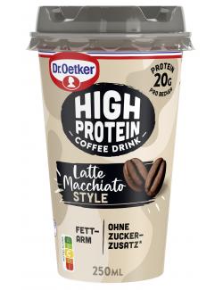 Dr. Oetker High Protein Coffee Drink Latte Macciato Style