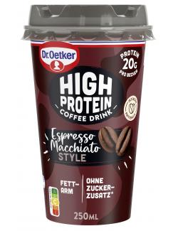 Dr. Oetker High Protein Coffee Drink Espresso Macchiato Style