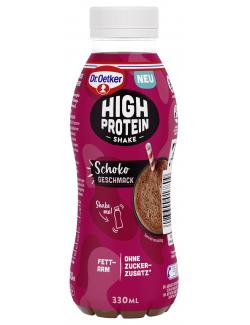 Dr. Oetker High Protein Shake Schoko Geschmack (Einweg)