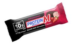Protein M Quarkriegel mit Erdbeergeschmack