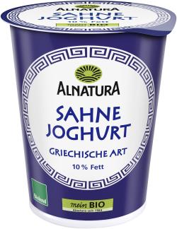 Alnatura Bio Weidemilch Sahnejoghurt griechische Art 10% Fett