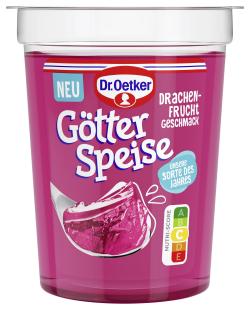Dr. Oetker Götterspeise Drachenfrucht, Yuzu-Mango
