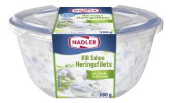 Nadler Dill Sahne Heringsfilets mit Gurke & Zwiebel