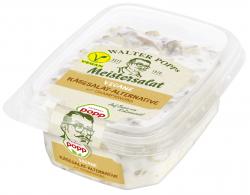 Walter Popp Vegane Käsesalat-Alternative mit Campignons