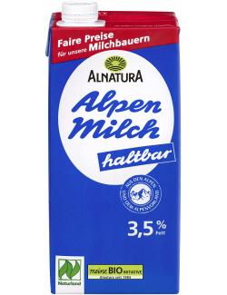 Alnatura Alpenmilch haltbar 3,5 %