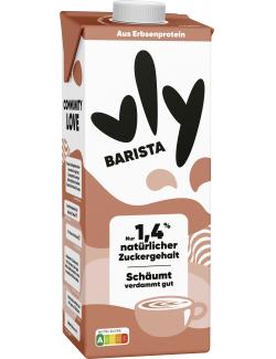 Vly no milk today Barista aus Erbsenprotein