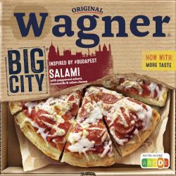 Original Wagner Big City Pizza Budapest Salami
