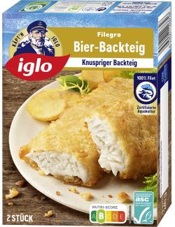 Iglo Filegro knuspriger Bier-Backteig
