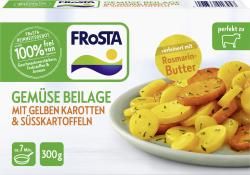 Frosta Gemüse Beilage mit gelben Karotten & Süßkartoffeln