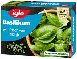 Iglo Basilikum fein gehackt
