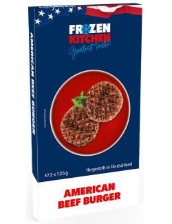 Frozen Kitchen American Beef Burger