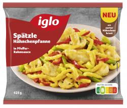 Iglo Spätzle Hähnchenpfanne