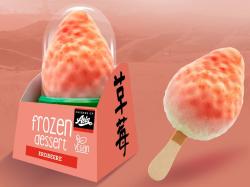 Friends of Asia Frozen Dessert Erdbeere Eis