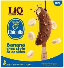 Chiquita Banana Choc Style & Cookies Stiel-Eis