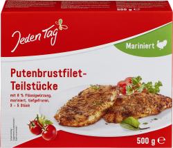 Jeden Tag Putenbrustfilet-Teilstücke mariniert