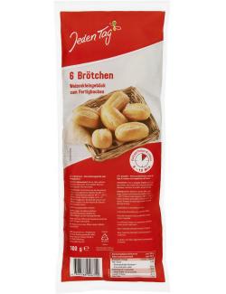 Jeden Tag 6 Weizen Brötchen