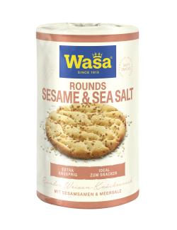 Wasa Rounds Sesame & Sea Salt