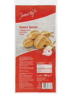 Jeden Tag Unsere Besten 6 Weizenbrötchen