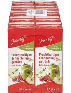 Jeden Tag Fruchthaltiges Erfrischungsgetränk Apfel-Kirsch