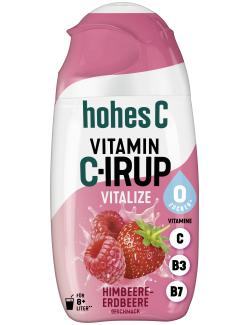 Hohes C Vitamin C-Irup Vitalize Himbeere-Erdbeere