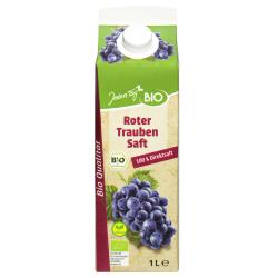 Jeden Tag Bio Roter Traubensaft 100% Direktsaft