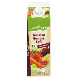 Jeden Tag Bio Tomaten Gemüse Saft mit Meersalz