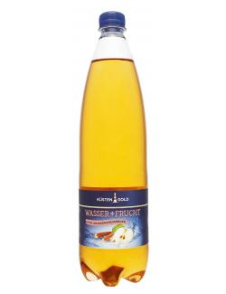 Bild Küstengold Wasser + Frucht Apfel-Rhabarber Geschmack (Einweg) 1 l
